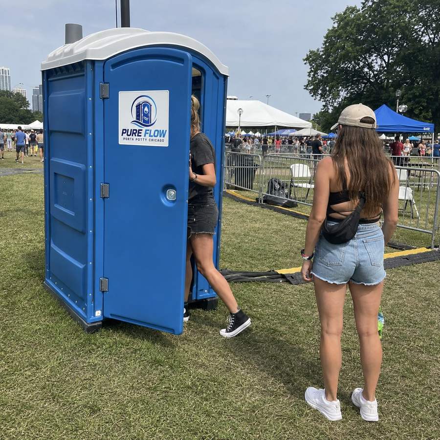 Festival and event porta potty rental Chicago