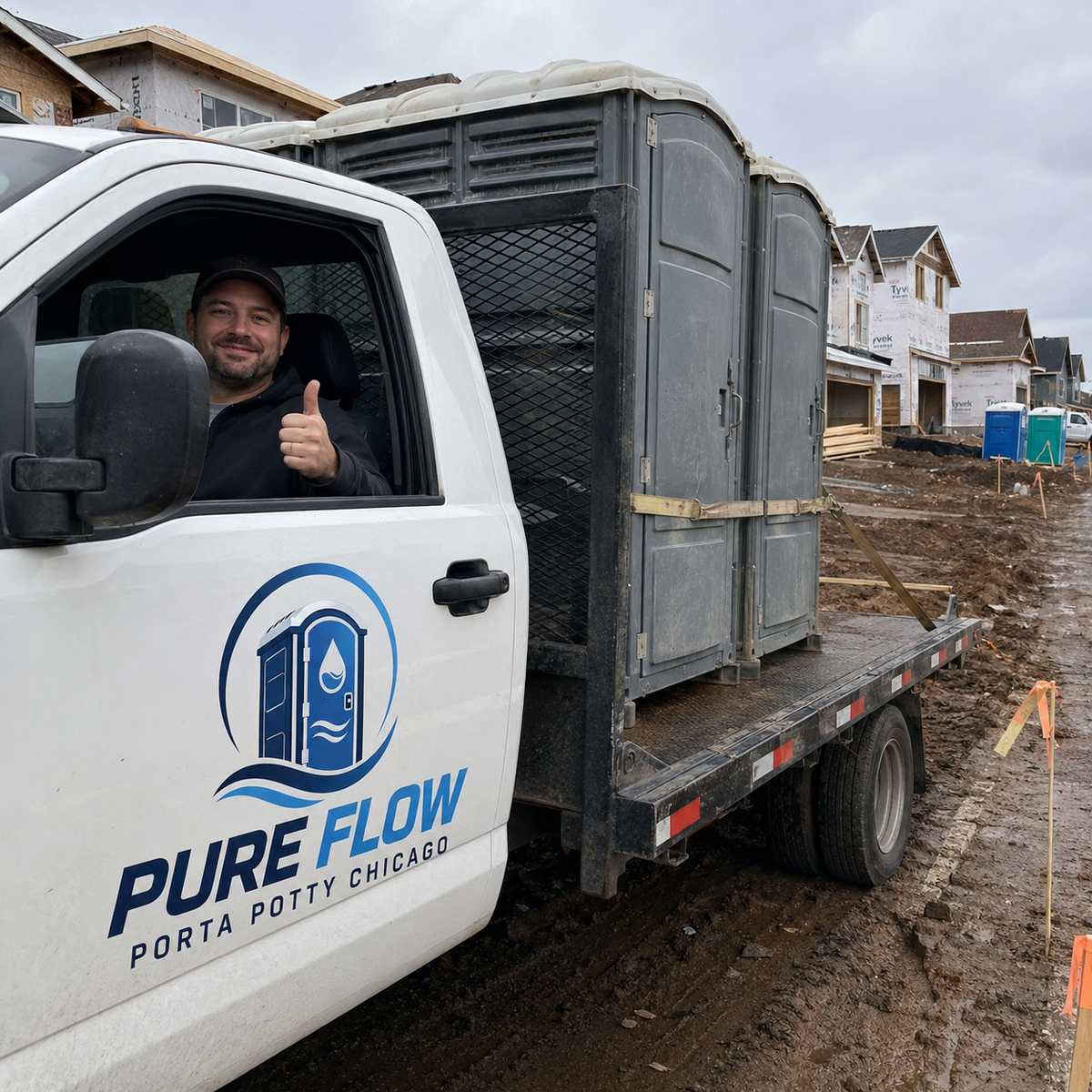 Residential and remodel porta potty rental Chicago